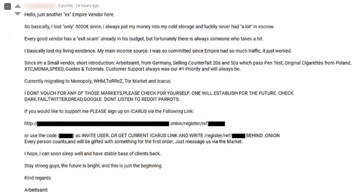 current darknet markets