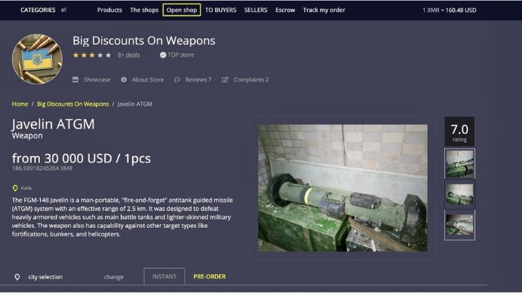 the dark web